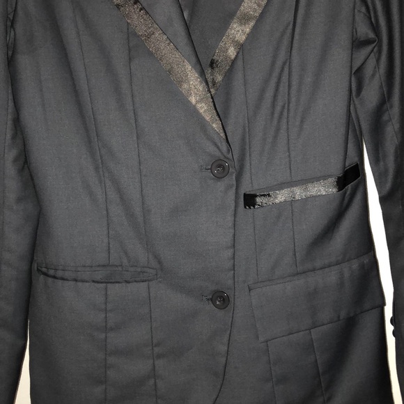 BEULAH Navy Blazer - Picture 3 of 4